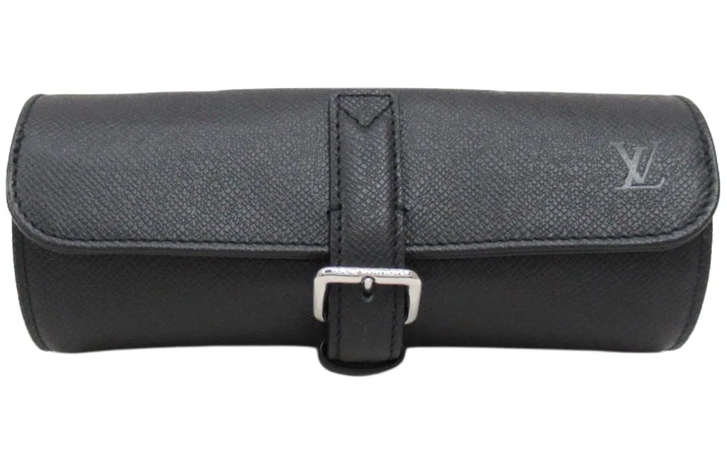 Сумка для хранения кожаная Louis Vuitton Basic Set черный