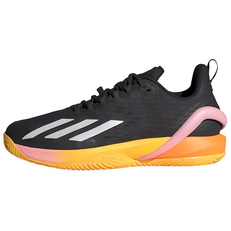 

Теннисные кроссовки Adizero Cybersonic мужские с низким верхом Aurora Black/Zero Metal/Spark Adidas