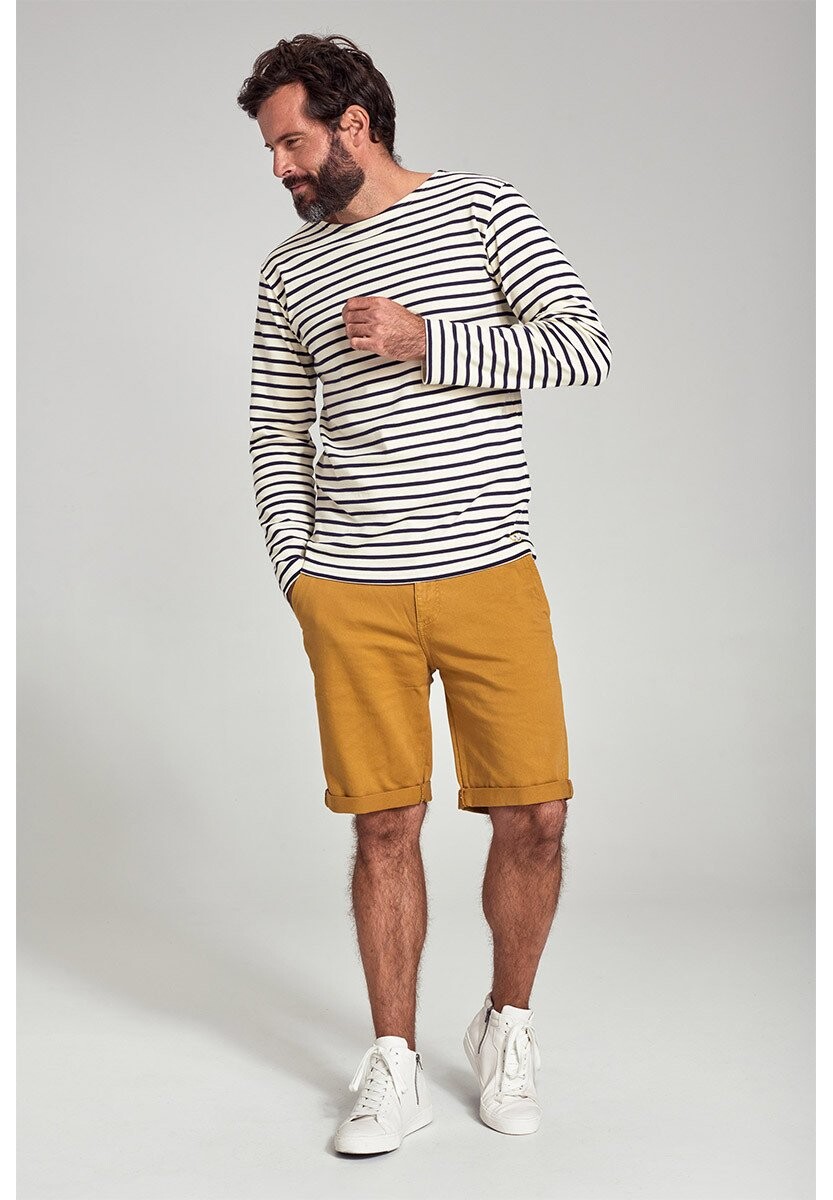 Топ с длинными рукавами MARINIÈRE CLASSIC T-SHIRT Armor lux, цвет nature/navire — фото 4