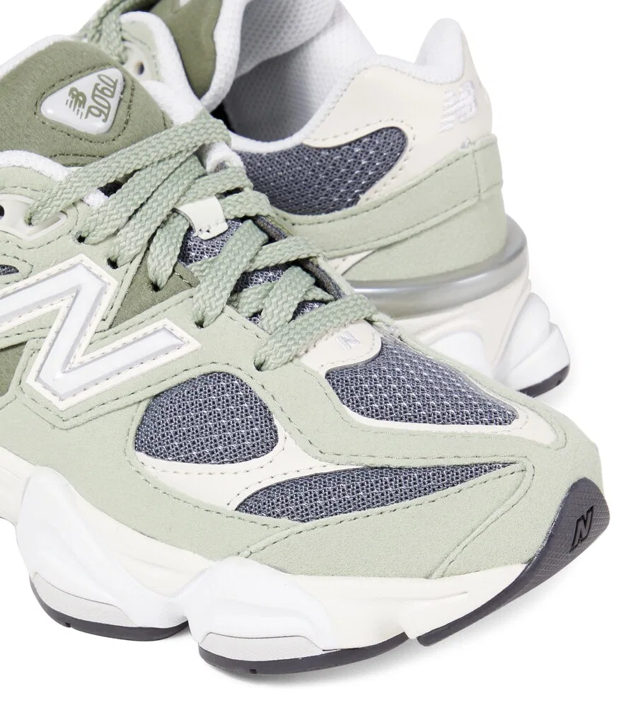 Детские кроссовки 9060 New Balance Kids, зеленый — фото 4