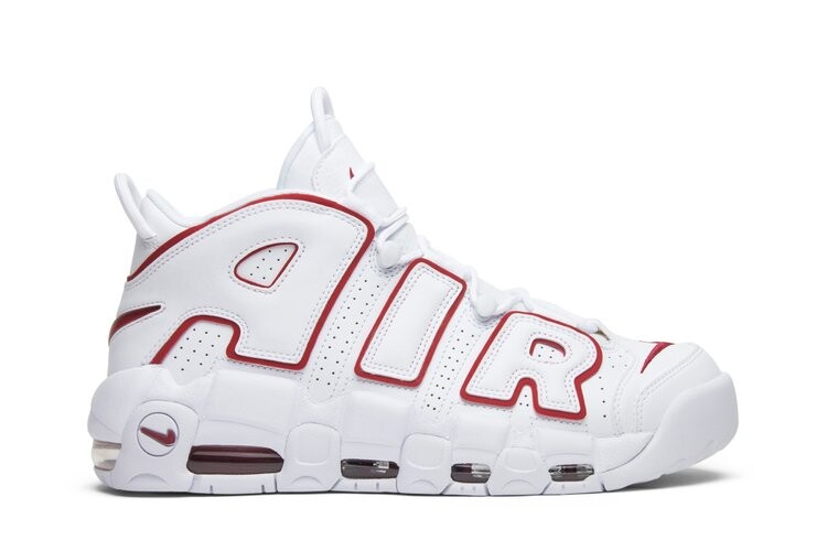 

Кроссовки Nike Air More Uptempo 'White Varsity Red' 2018, белый