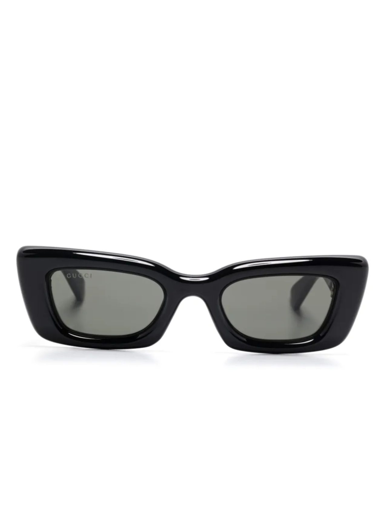 

Gucci Eyewear солнцезащитные очки в оправе 'кошачий глаз', черный