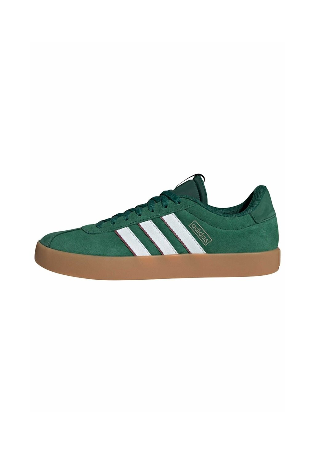 Кроссовки на шнуровке VL COURT 3.0 adidas, темно-зеленый