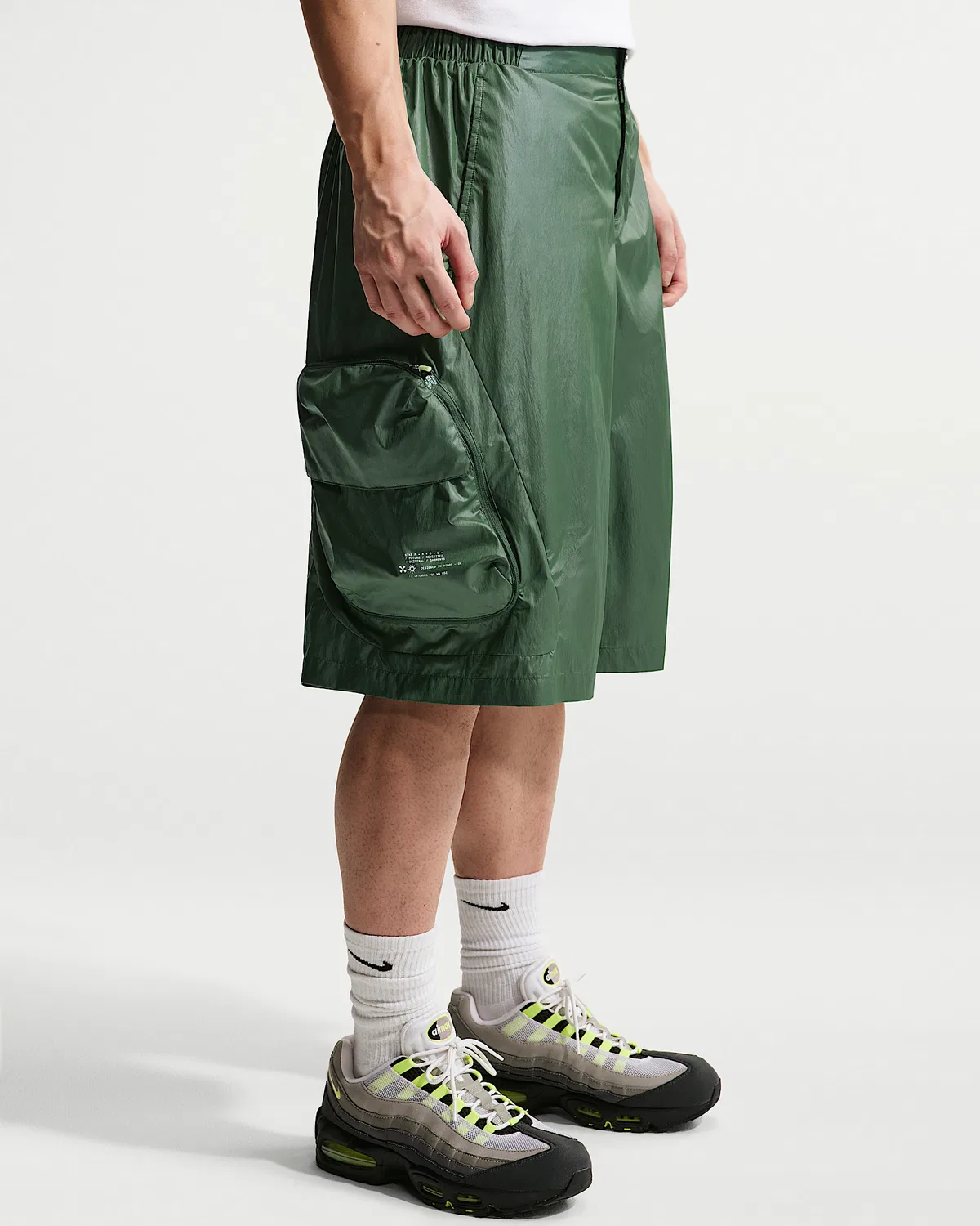 Мужские шорты карго Woven Pod Nike Project F.R.O.G., Fir/Barely Volt/Barely Green — фото 2