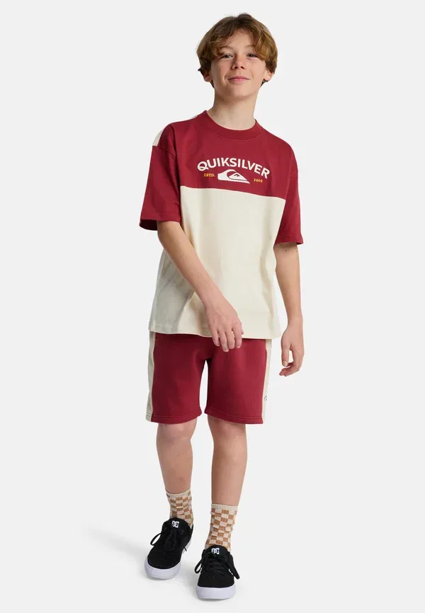 Шорты Quiksilver Knowledge Area, красно-бежевый