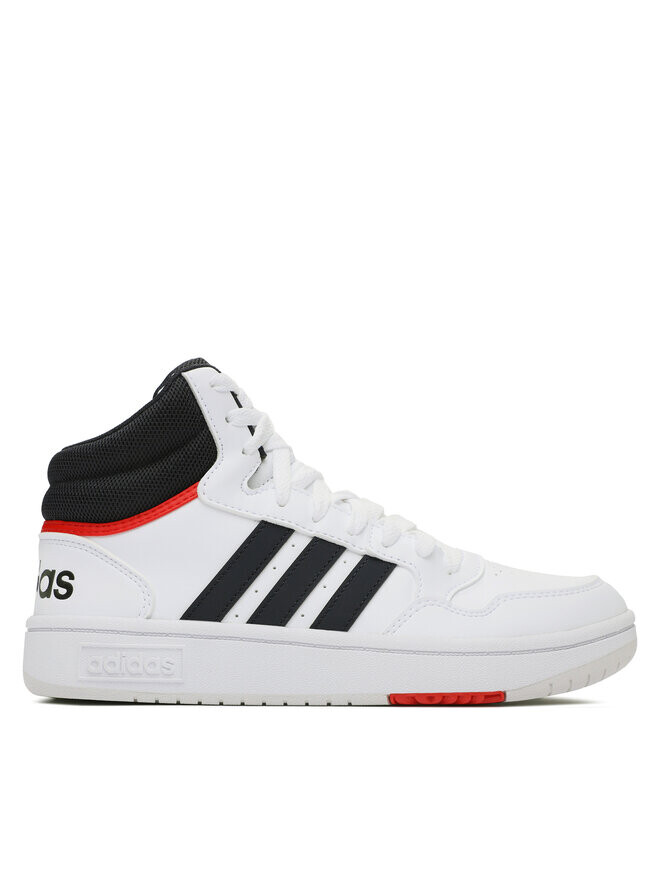 

Кроссовки Hoops 3.0 Mid adidas, белый