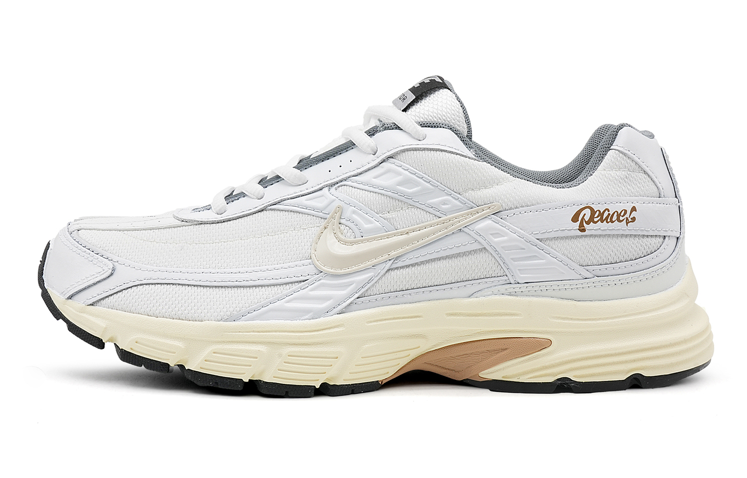 

Nike Initiator Abrasion Resistant Breathable Мужские кроссовки для бега на длинные дистанции и спринта White Beige