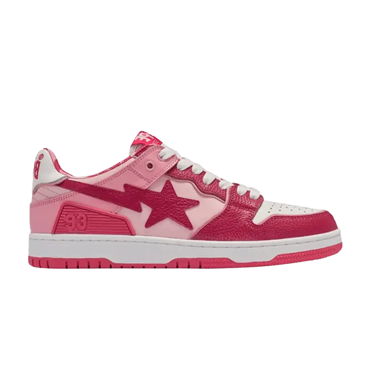 Кроссовки BAPE Wmns Sk8 Sta #2, ABC Camo - Red