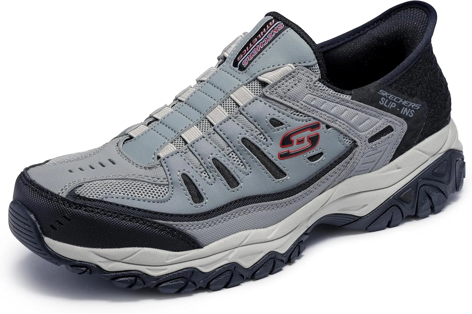 Мужские кроссовки Skechers Afterburn, черный/серый
