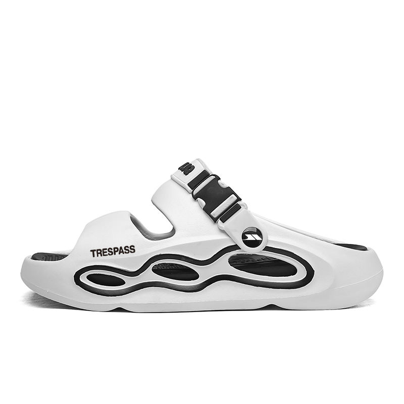 

Тапочки-слайды Quick Dry Slide мужские TRESPASS, White Black
