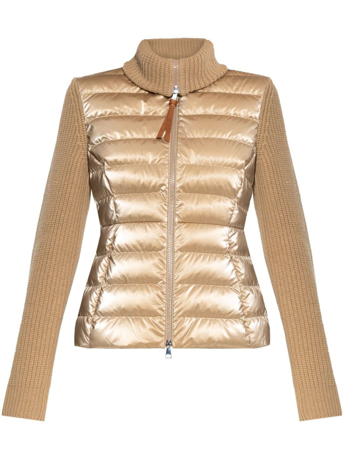 

Шерстяной кардиган с подкладкой Moncler, серый