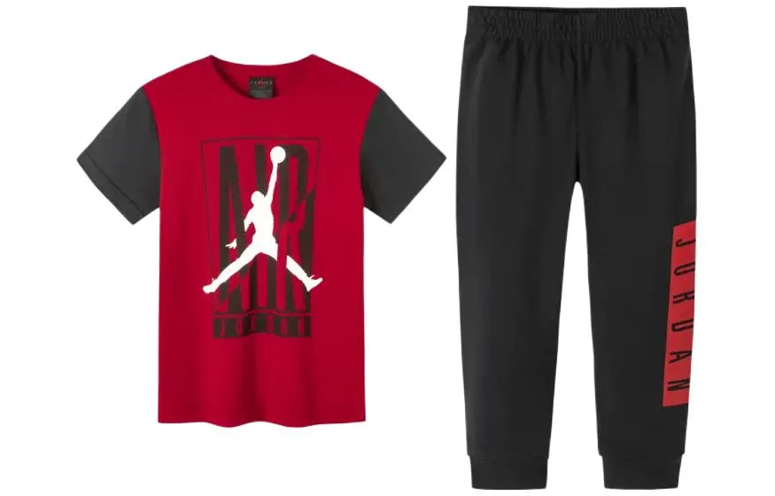 Jordan Детская повседневная спортивная одежда Jet Black