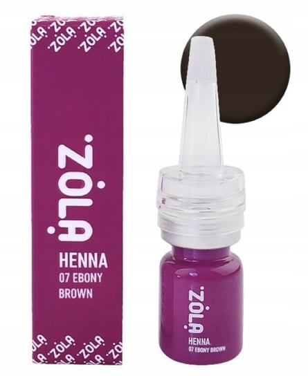 

Пудра для бровей Zola Henna, 07 Ebony Brown, 5 г Project Lashes
