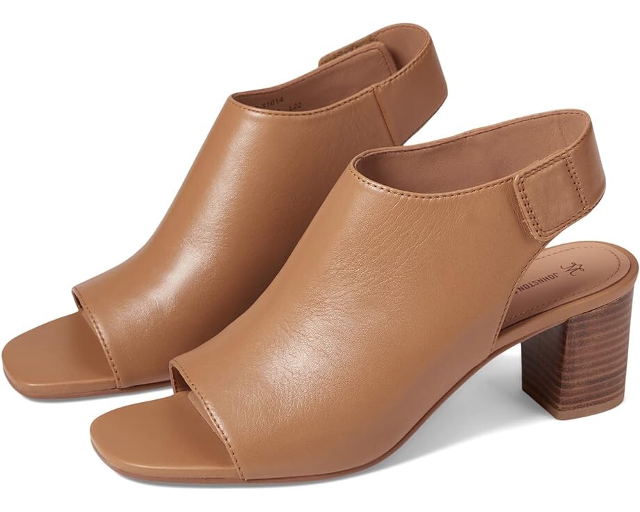

Туфли Johnston & Murphy Evelyn Open Toe Bootie, цвет Tan
