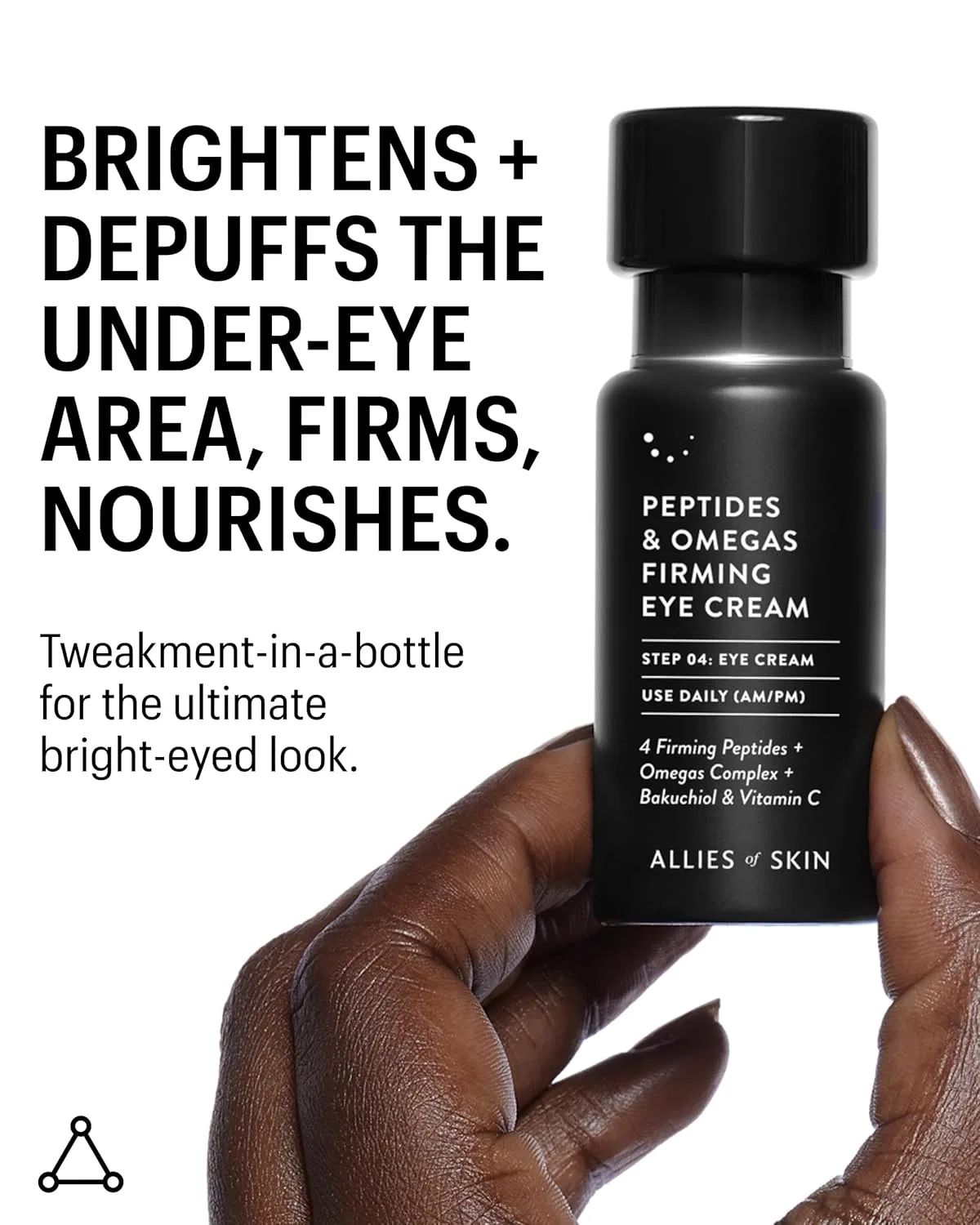 Крем для кожи вокруг глаз «Peptides & Omegas Firming Eye Cream» от Allies of Skin, 15 мл Allies Of Skin — фото 3