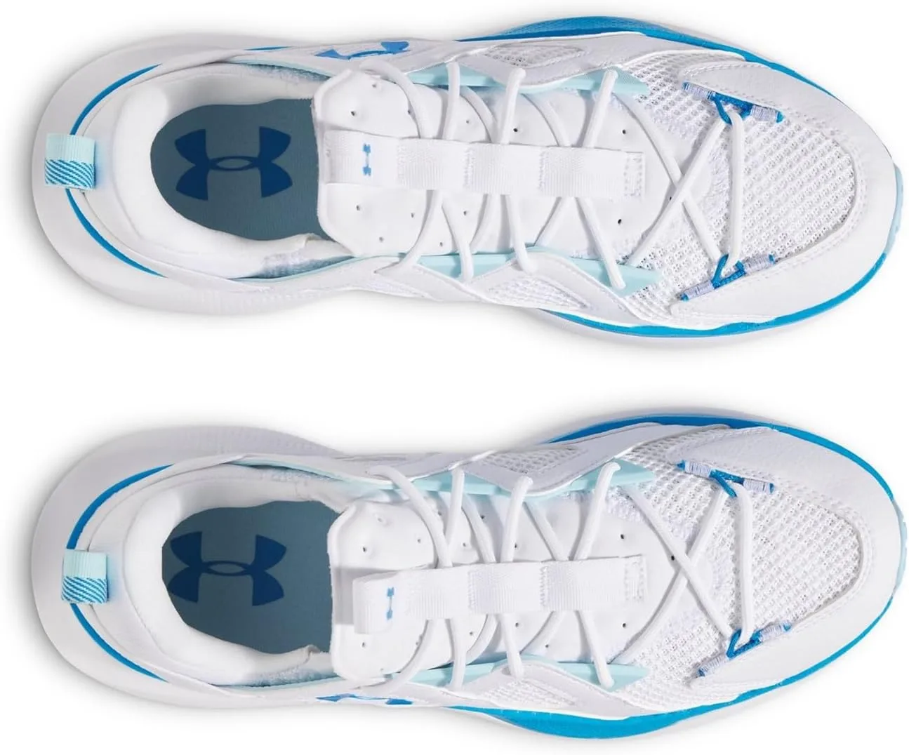 Мужские спортивные кроссовки Under Armour Infinite MVMNT для взрослых, белый/синий — фото 4