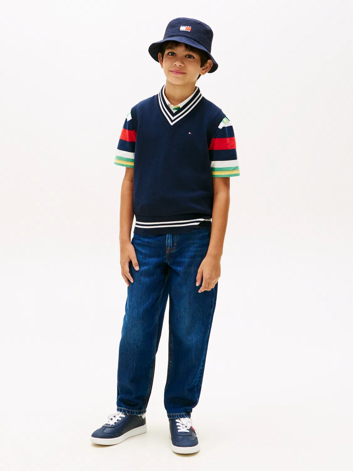 Джинсы свободного кроя Tommy Hilfiger, Navy — фото 4
