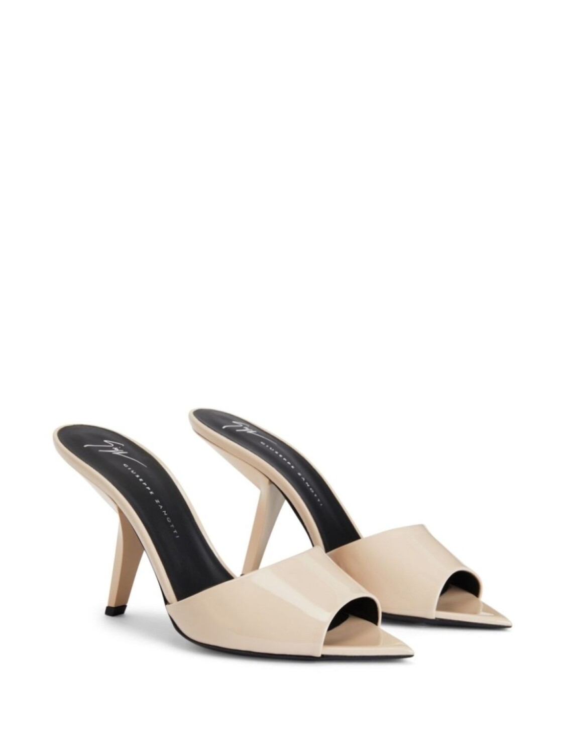 

Giuseppe Zanotti мюли Mystero 90, нейтральный цвет