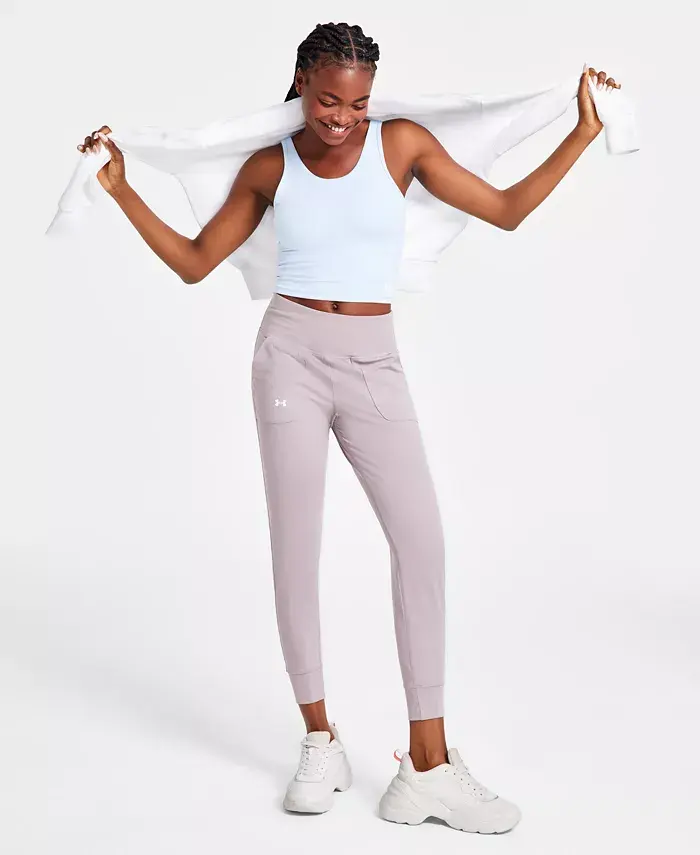 

Женская свободная толстовка, майка Motion и леггинсы Motion Ankle Under Armour, серебряный