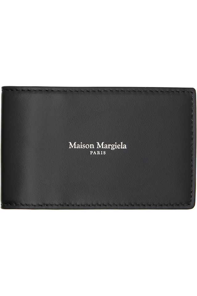 

Maison Margiela Черный складной держатель для карт