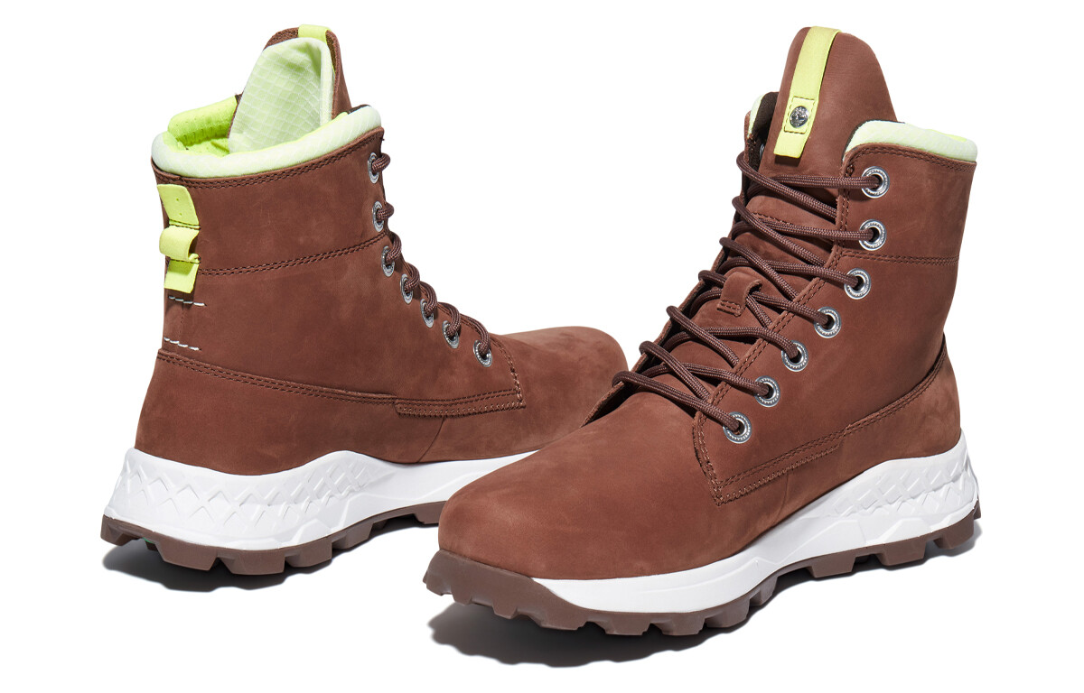 Мужские уличные ботинки BROOKLYN Collection, средне-коричневые/желтые Timberland — фото 4