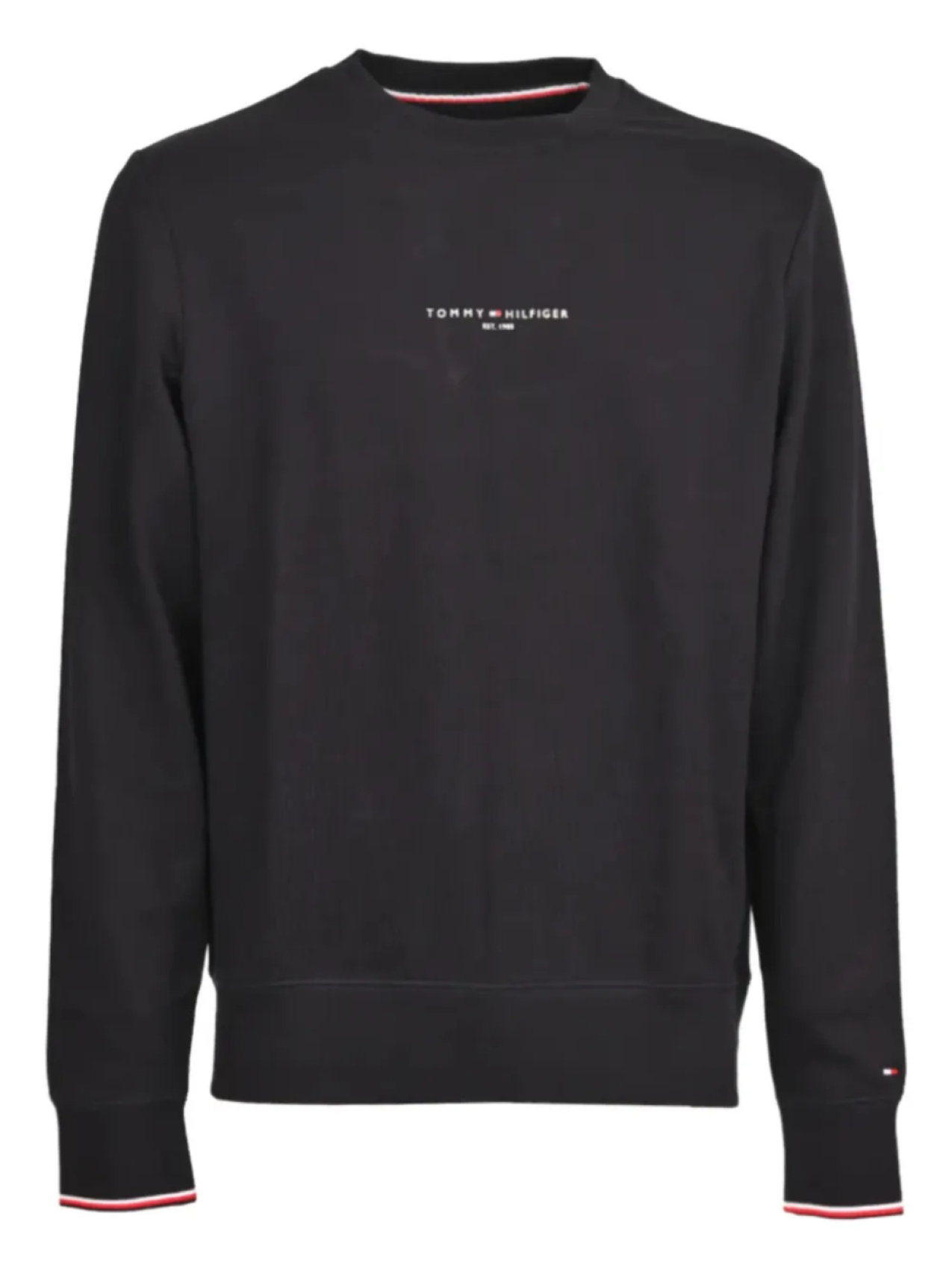 

Толстовка с логотипом Tommy Hilfiger, черный