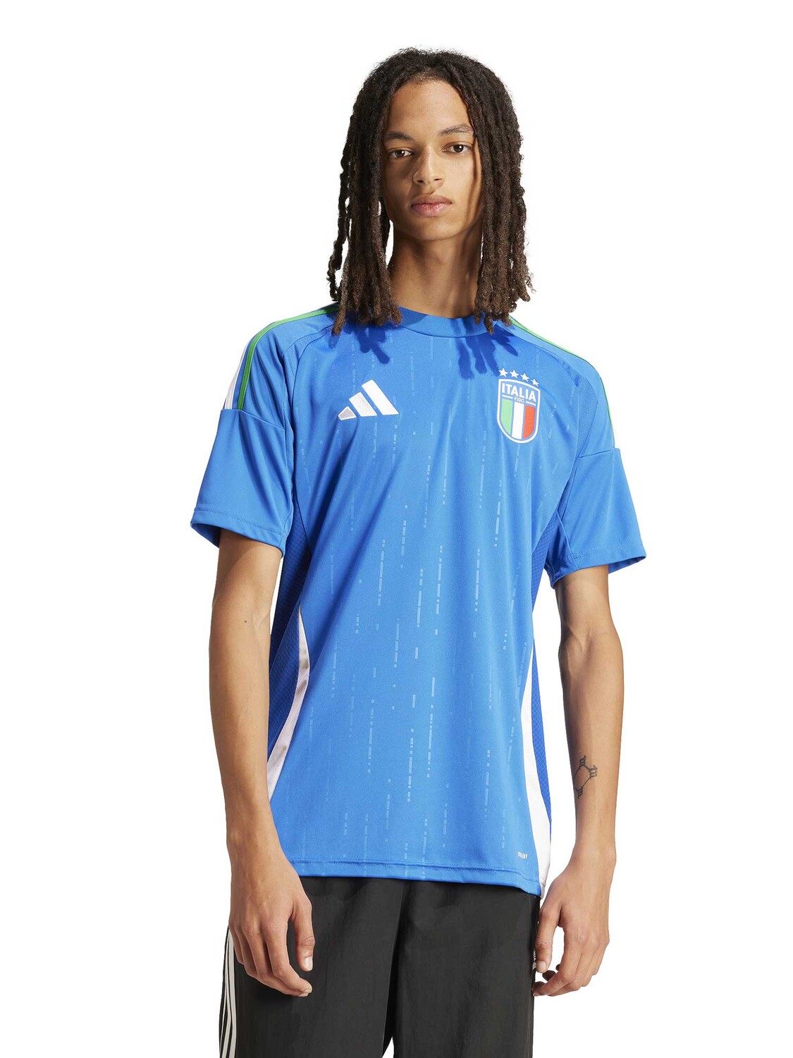 

Футболка Adidas Performance Italy 24 Home Jersey, синий