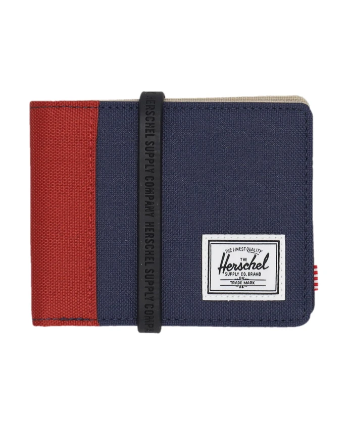 

Черный/Красно-Охристый кошелек с защитой от RFID Herschel, мультиколор