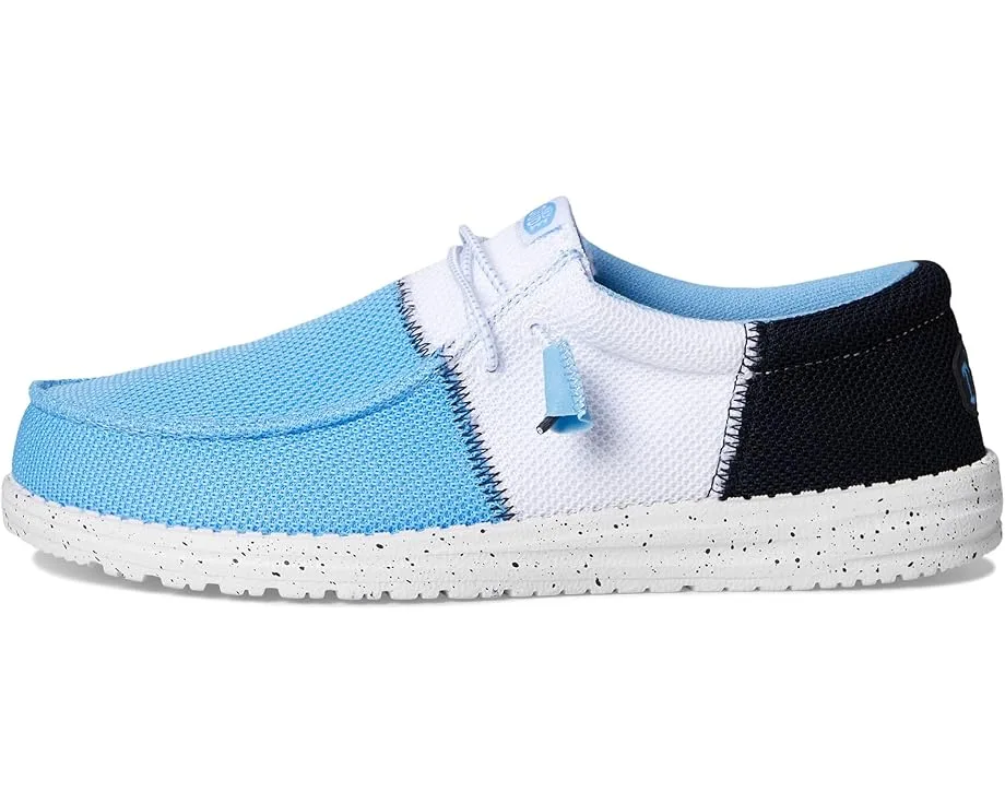 Лоферы Hey Dude Wally Tri Varsity Mesh, Sky Blue/White — фото 4