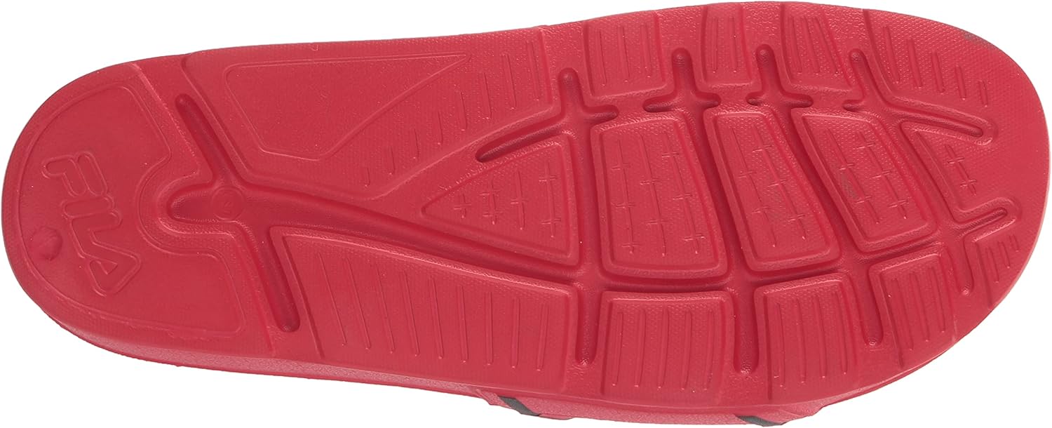 Детские сандалии Fila Sleek Slide StSlide, черный/красный — фото 4