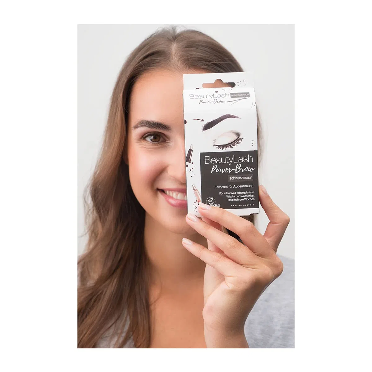 Набор для окрашивания бровей «Power-Brow Dye Set» от BeautyLash, светло-коричневый Beautylash, Light Brown — фото 2