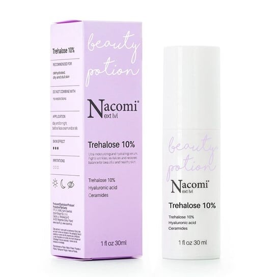 

Многофункциональная сыворотка для лица Трегалоза 10% Nacomi, Next lvl
