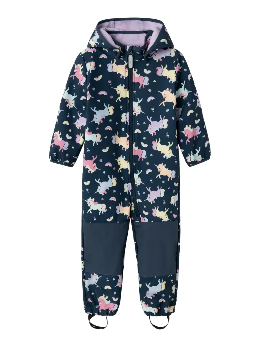 

Куртка софтшелл Name It "NMFMALTA05 SOFTSHELL SUIT", с капюшоном, цвет Big Dipper