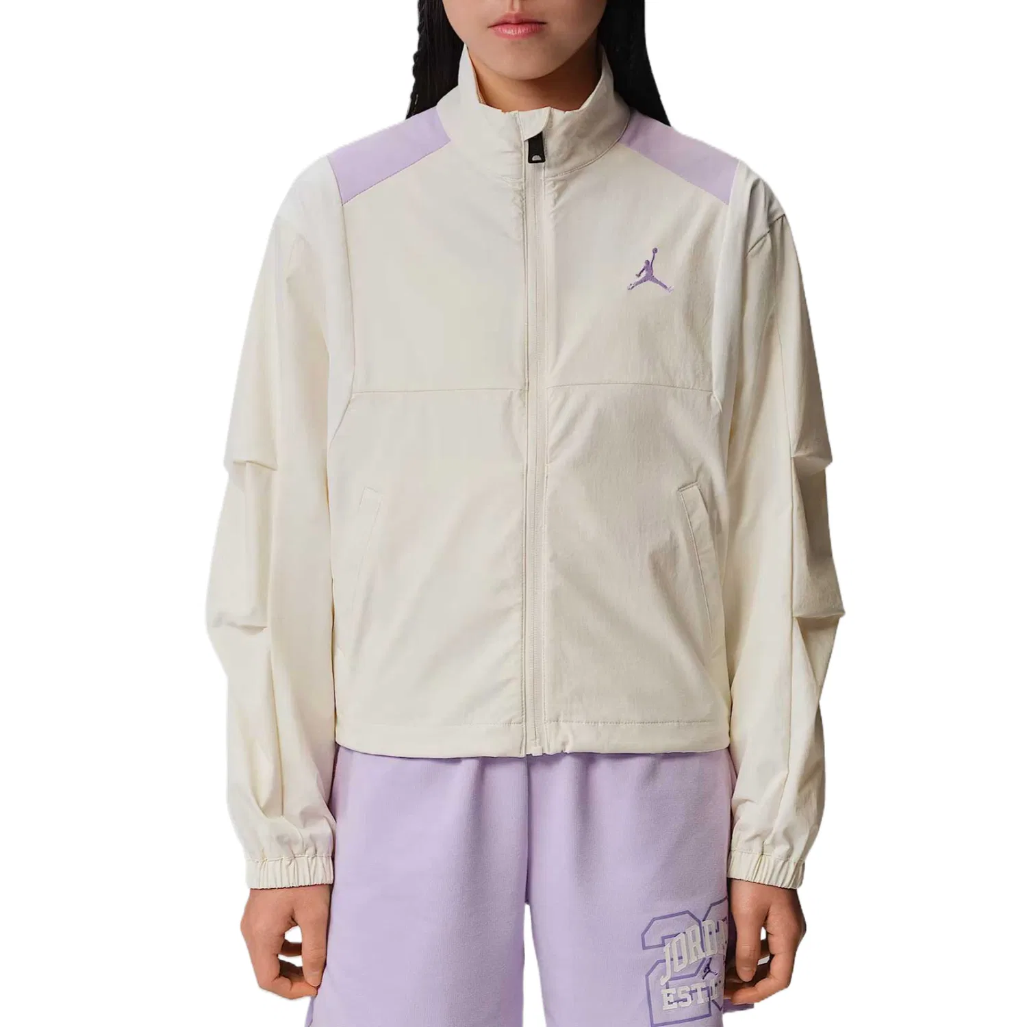 Куртка BIG KIDS JM Kids' Jordan, Light Ivory White