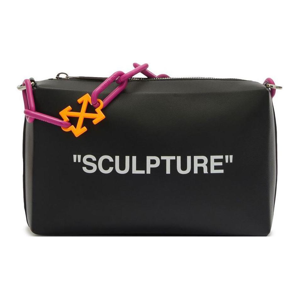 

OFF-WHITE Клатч OFF WHITE Block Pouch Quote черный