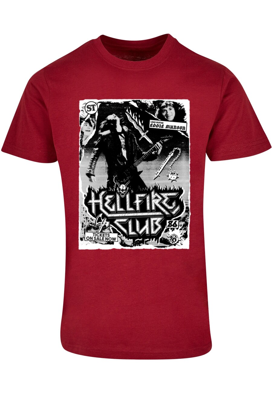

Классическая футболка ABSOLUTE CULT Shirt Stranger Things, бордовый