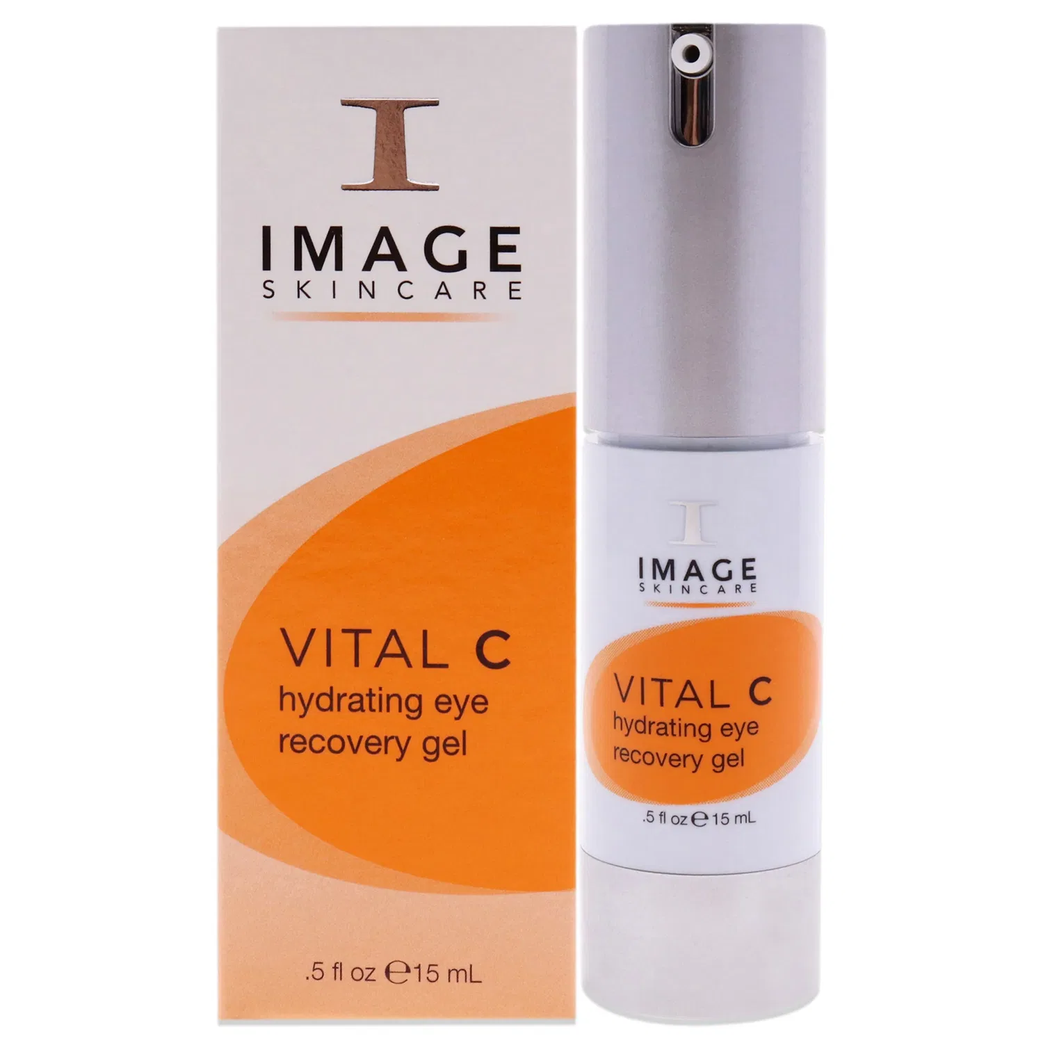 Набор Vital C Hydrating Eye Recovery Gel и Vital C Hydrating Intense Kit от Image для мужчин и женщин - комплект из 2 предметов: гель 0,5 унции, увлажняющий крем 1,7 унции, белый — фото 2