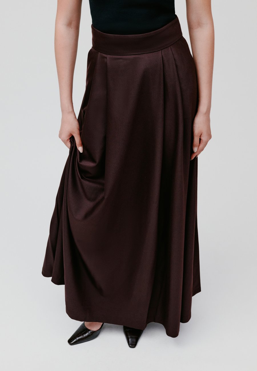 

Юбка IVY OAK SUSANNA, Syrah/Camel