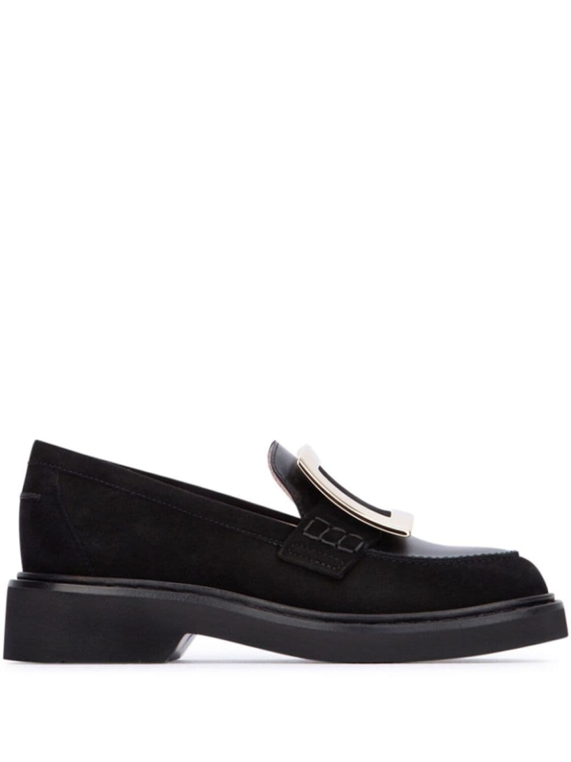 

Roger Vivier Viv' Rangers мокасины с пряжками, черный
