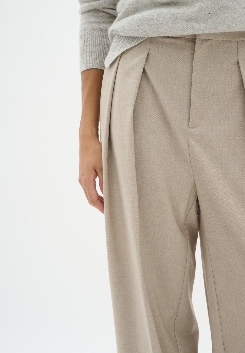 

Брюки UMALI PLEATED InWear, коричневый