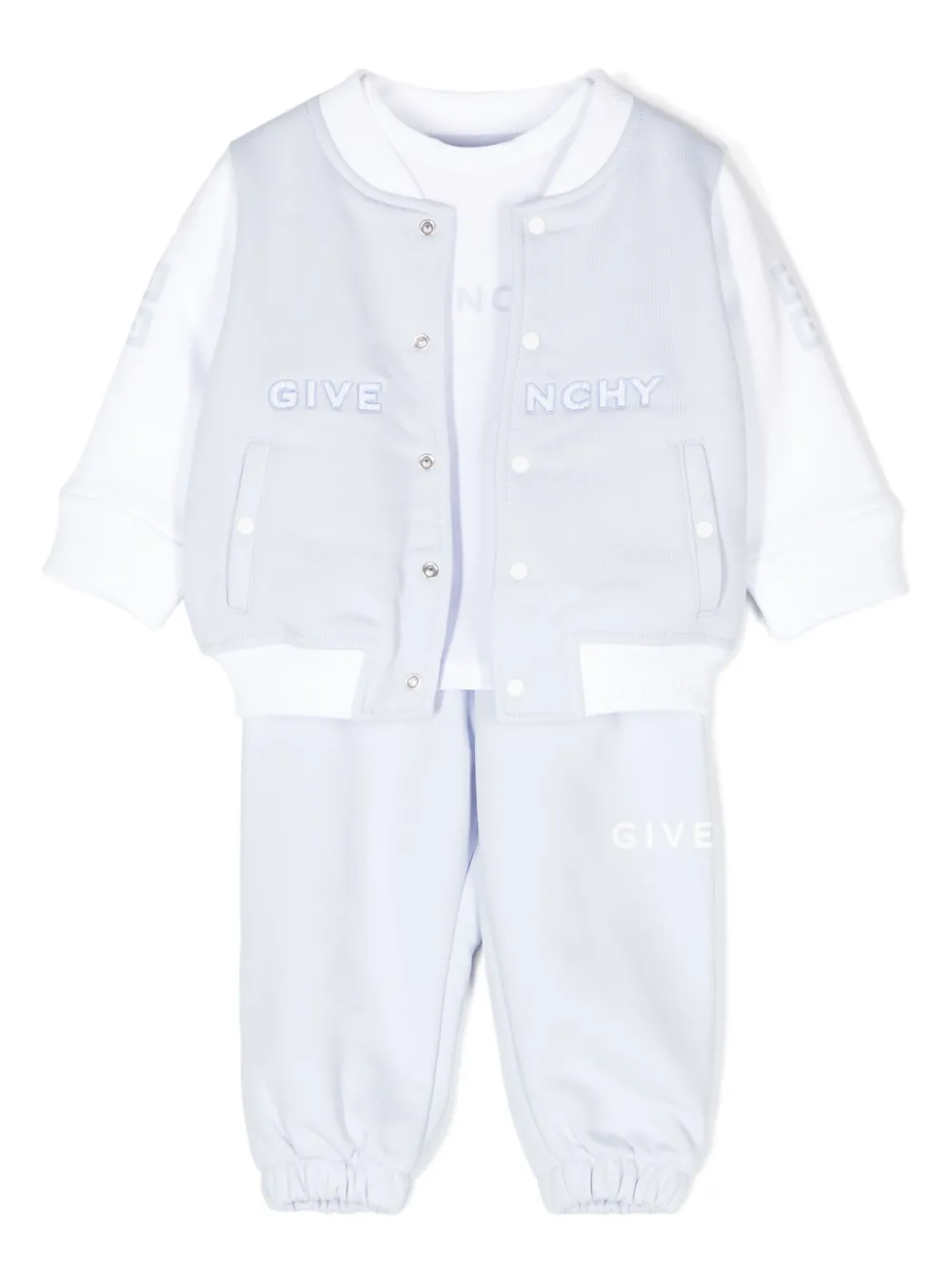 

Спортивный костюм с логотипом 4G Givenchy Kids, синий