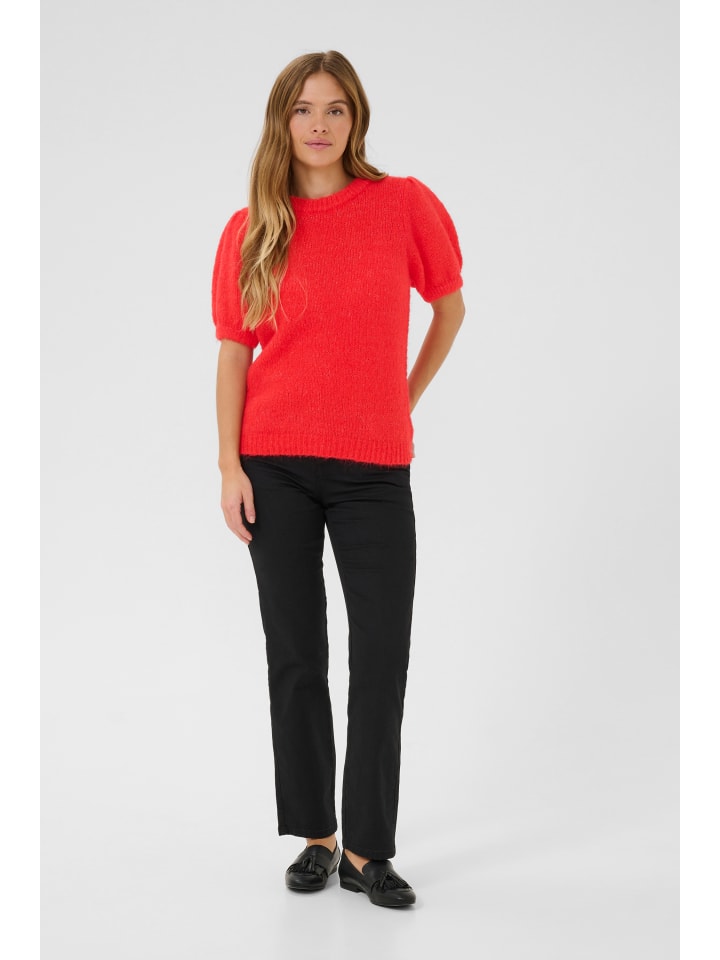 

Kaffe Вязаный свитер KAemilie прямого кроя, цвет гибискус