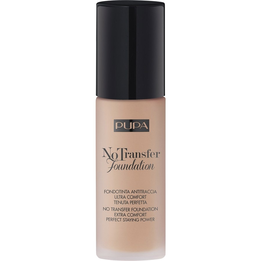 

Тональная основа PUPA Milano No Transfer Foundation , No. 02 Light Beige / 30 ml