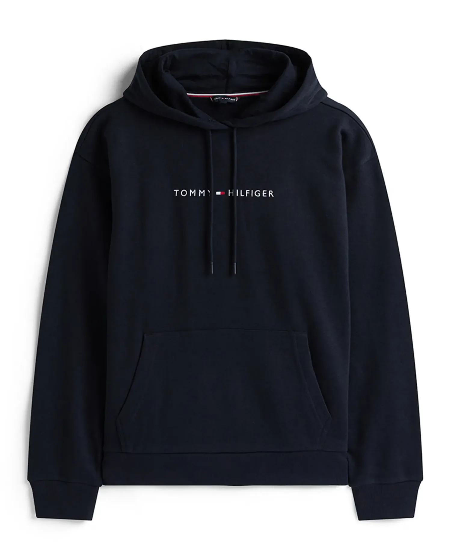 Толстовка с капюшоном и вышитым логотипом Tommy Hilfiger, темно-синий — фото 4