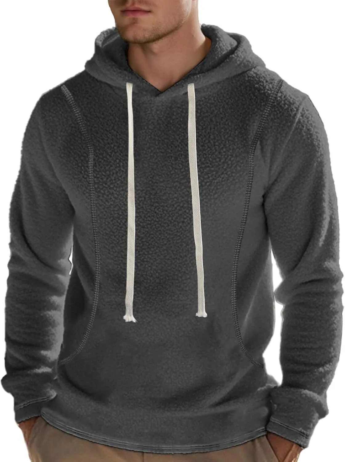 

Толстовка мужская Sherpa Polar Fleece с капюшоном evzosrz