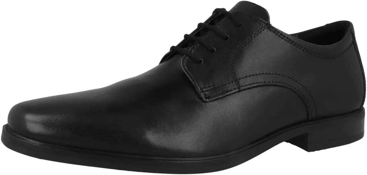 Оксфорды мужские Clarks, черная кожа — фото 4