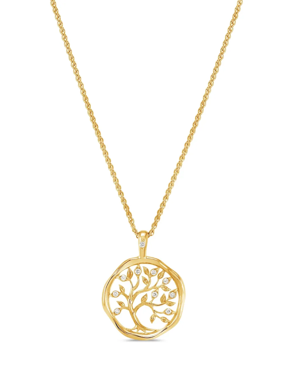 

Колье Tree of Life Talisman из желтого золота с бриллиантами DOWER AND HALL, золотой