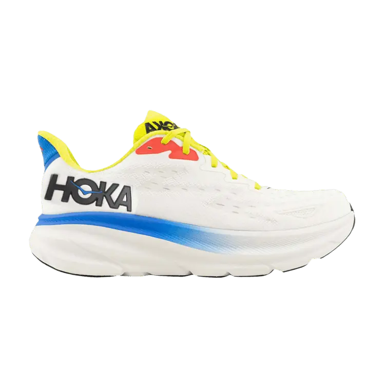 

Кроссовки HOKA Clifton 9 Blanc De Blanc Virtual Blue, белый