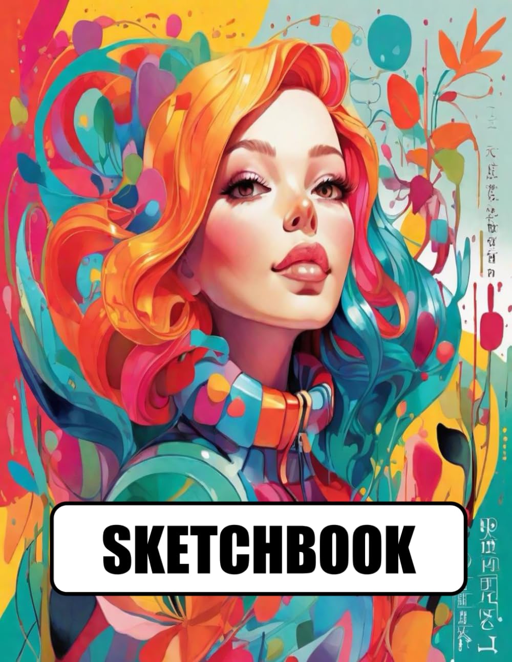 

Sketch Book: Notebook for Drawing, Writing, Painting, Doodling, 120 Pages, 8.5x11 (Drawn Cover Series Vol 3) (Spanish Edition) (Independently published)