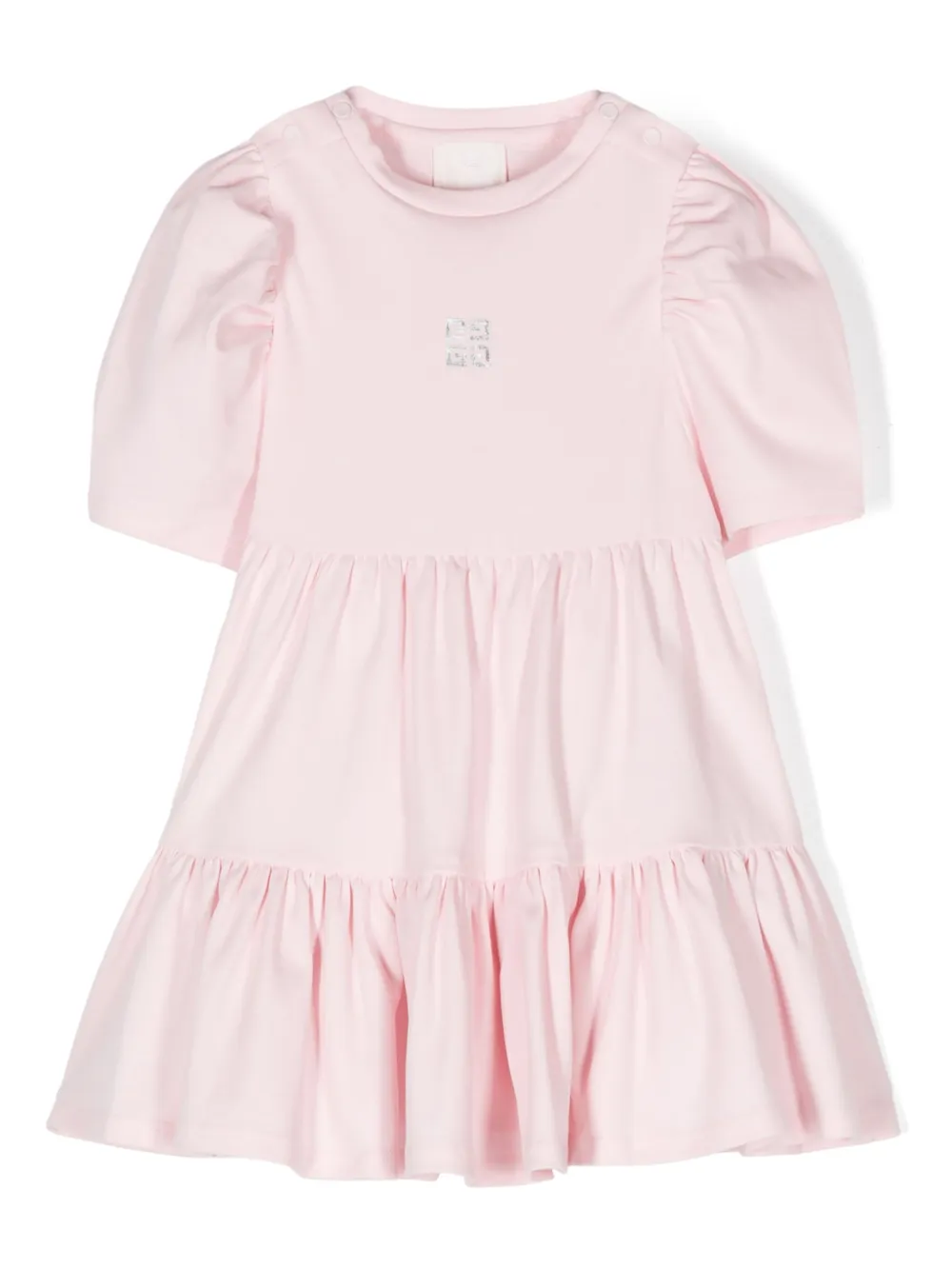 

Платье с логотипом 4G Givenchy Kids, розовый